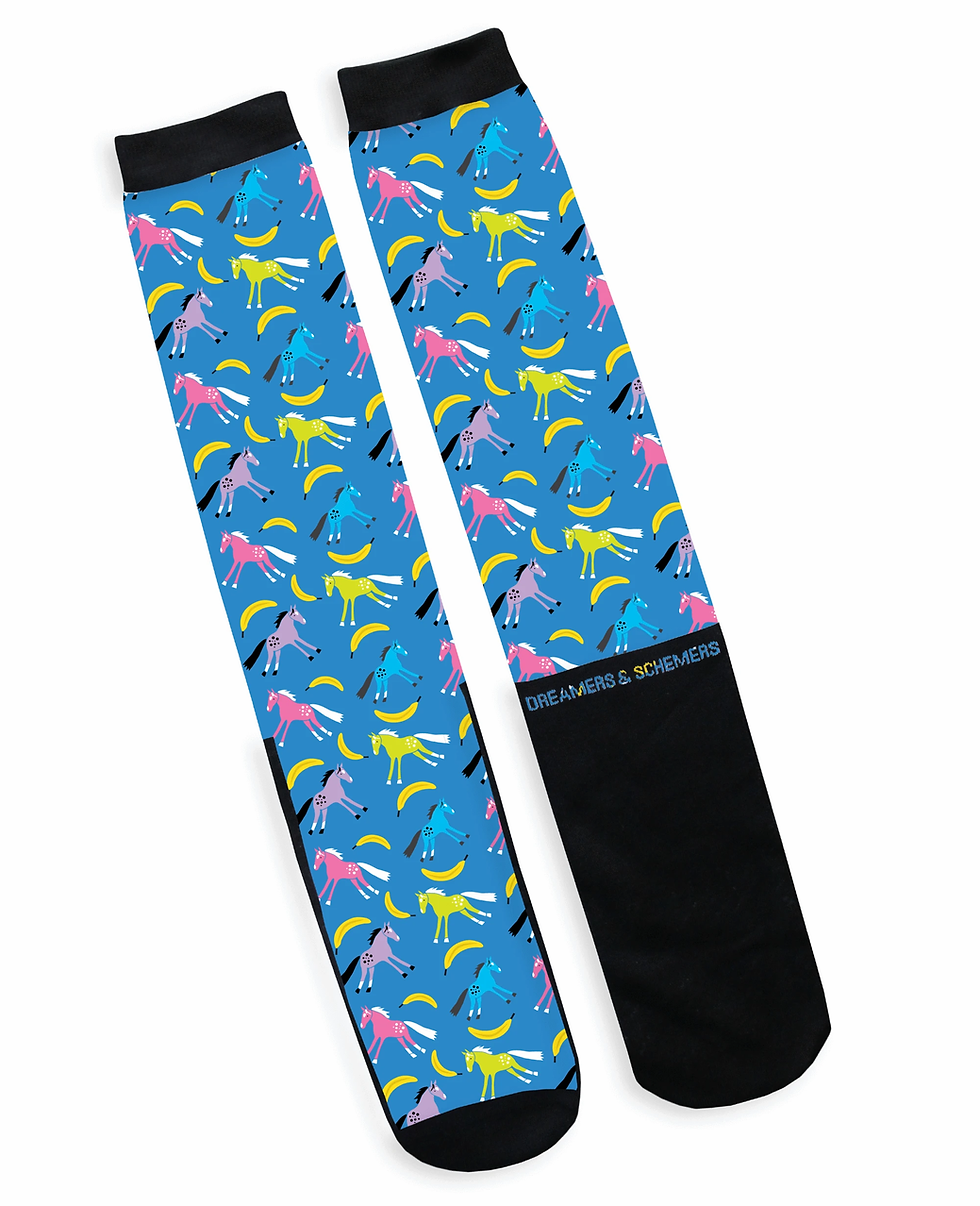 Thumbnail: Dreamers & Schemers Original Boot Socks-PAIR & A SPARE