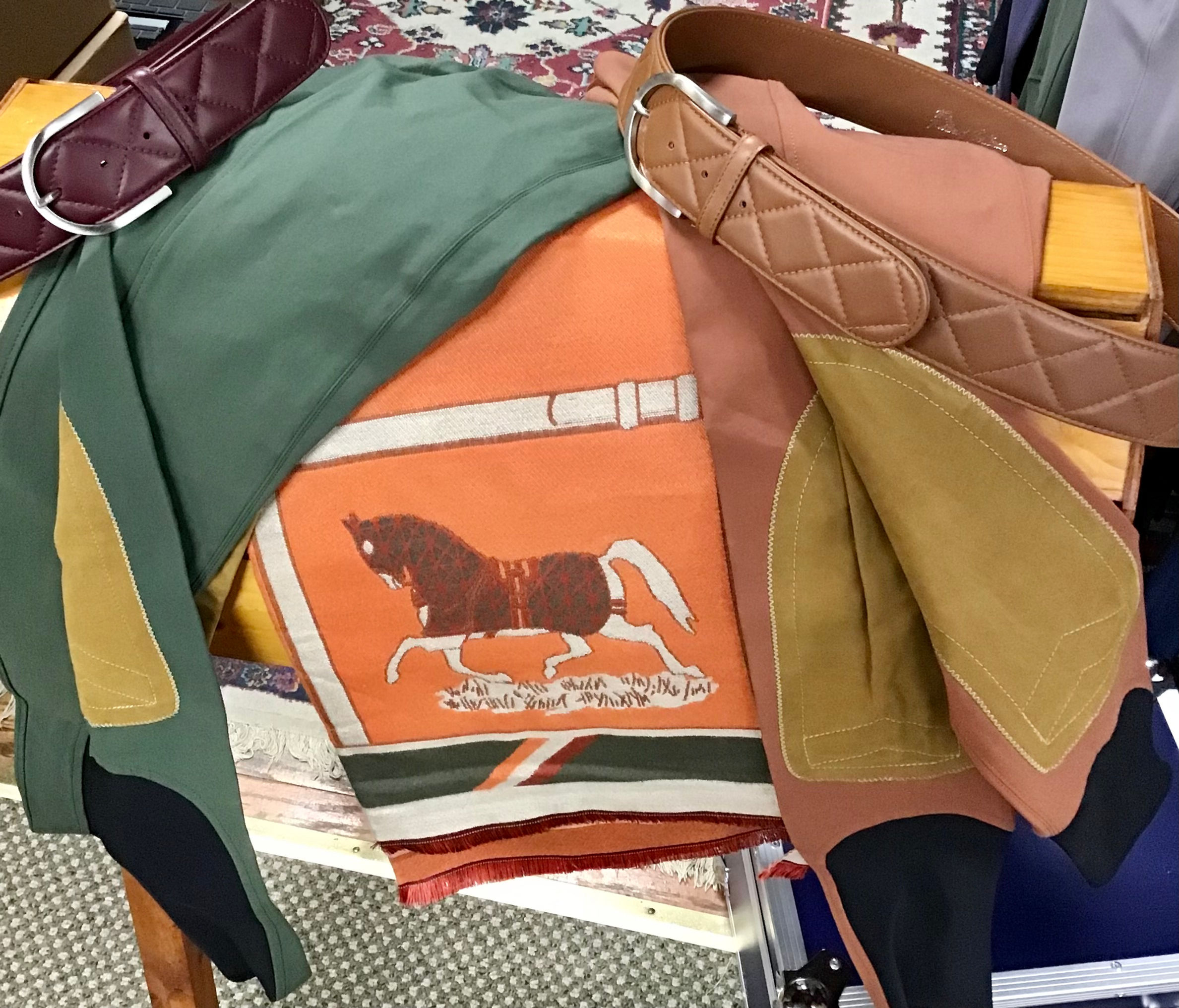 TS 1923 MID RISE SOCK BOTTOM-RUST/TAN