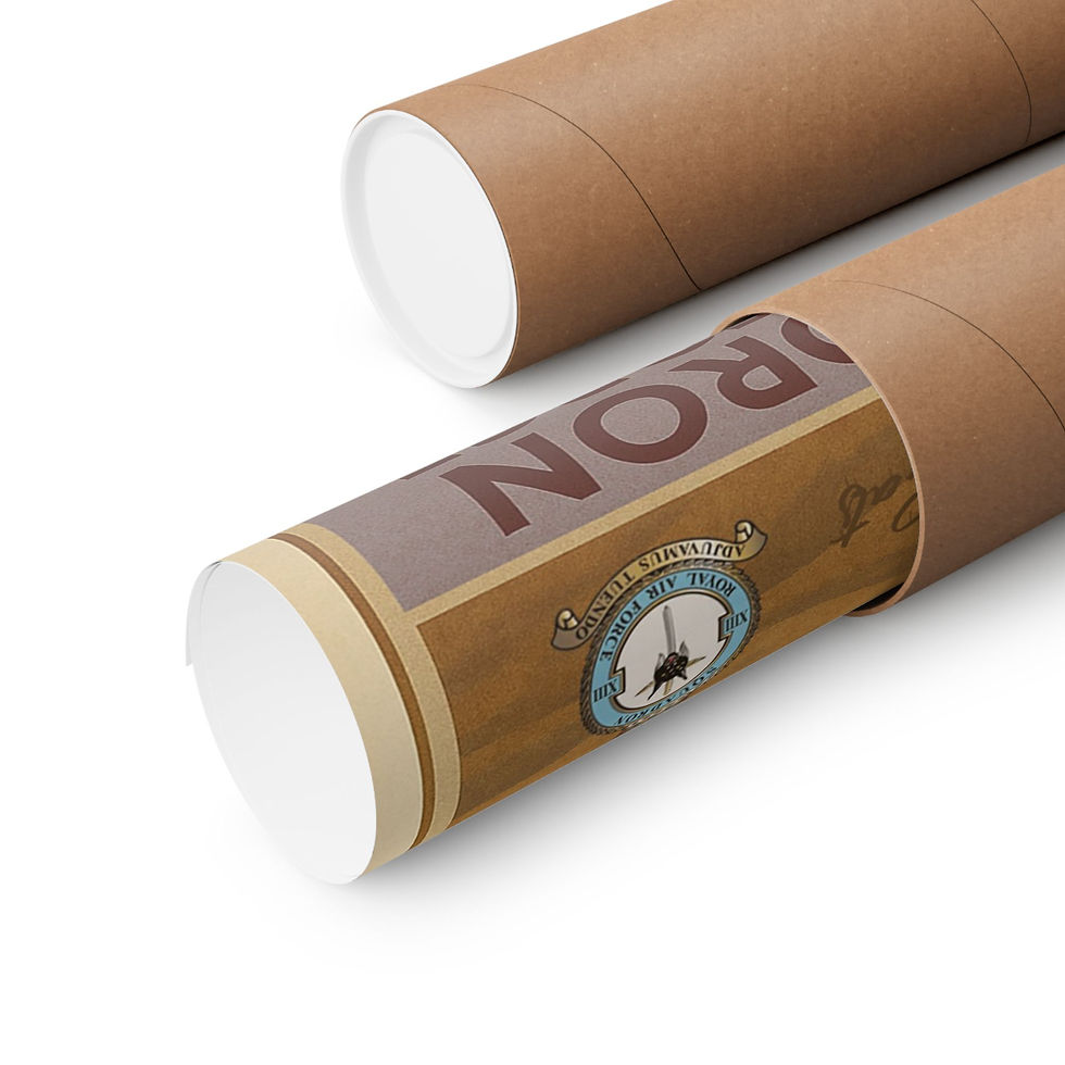 Thumbnail: 13 Squadron RAF Waddington Vintage Print Poster - Royal Air Force Aviation Decor