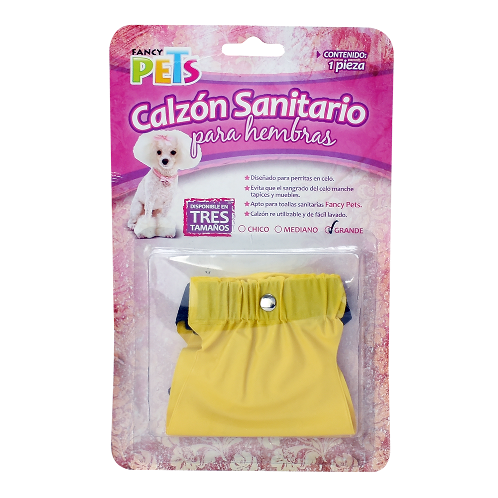 Calzón sanitario para hembras Grande | Fancy Pets