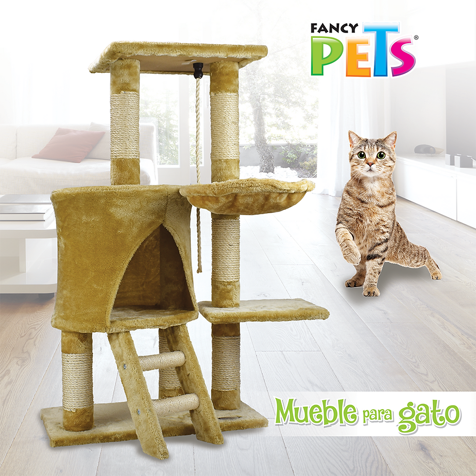 Miniatura: Mueble rascador Luxor (96cm) | Fancy Pets