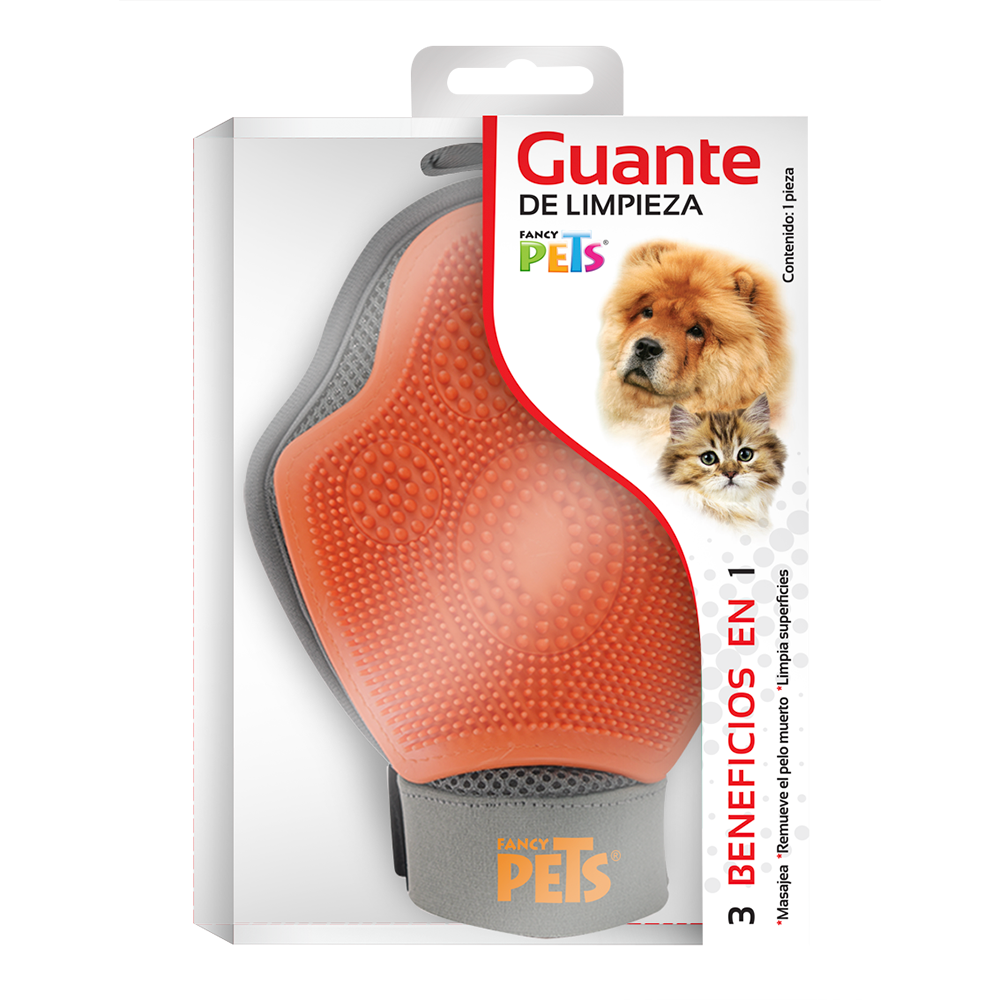 Guante para cepillado 3 EN 1 | Fancy Pets