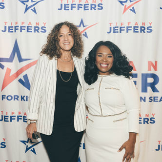 Tiffany Jeffers at kickoff event