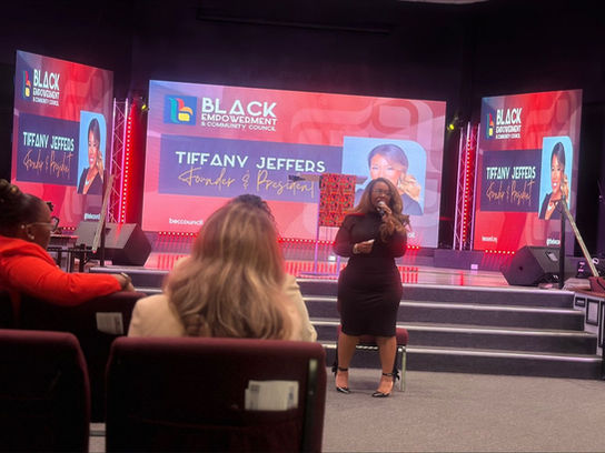 Tiffany Jeffers CEO Black Empowerment & Community Council