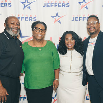 Tiffany Jeffers at Kickoff event