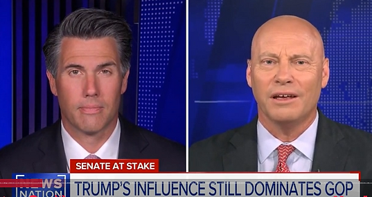 Marc Short is interviewed by Leland Vittert