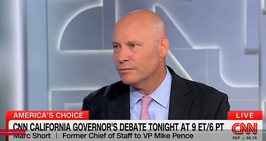 Marc Short on CNN on May 5, 2026.