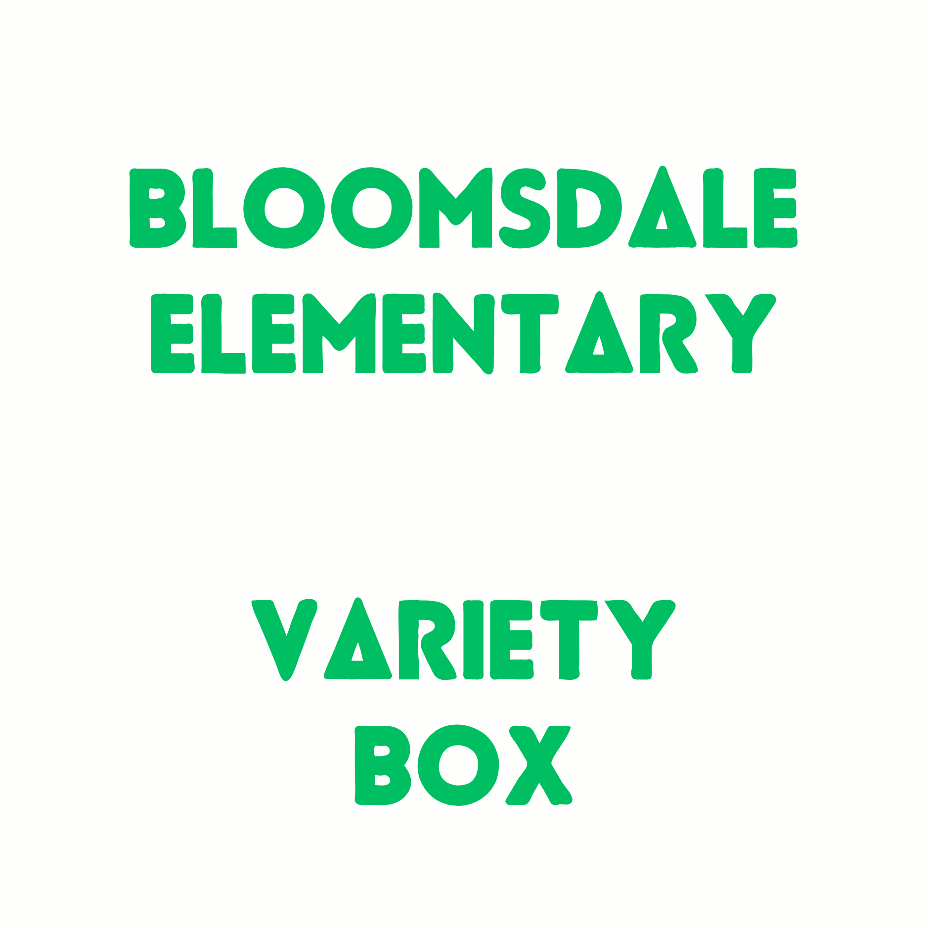 Bloomsdale Elementary Variety Box