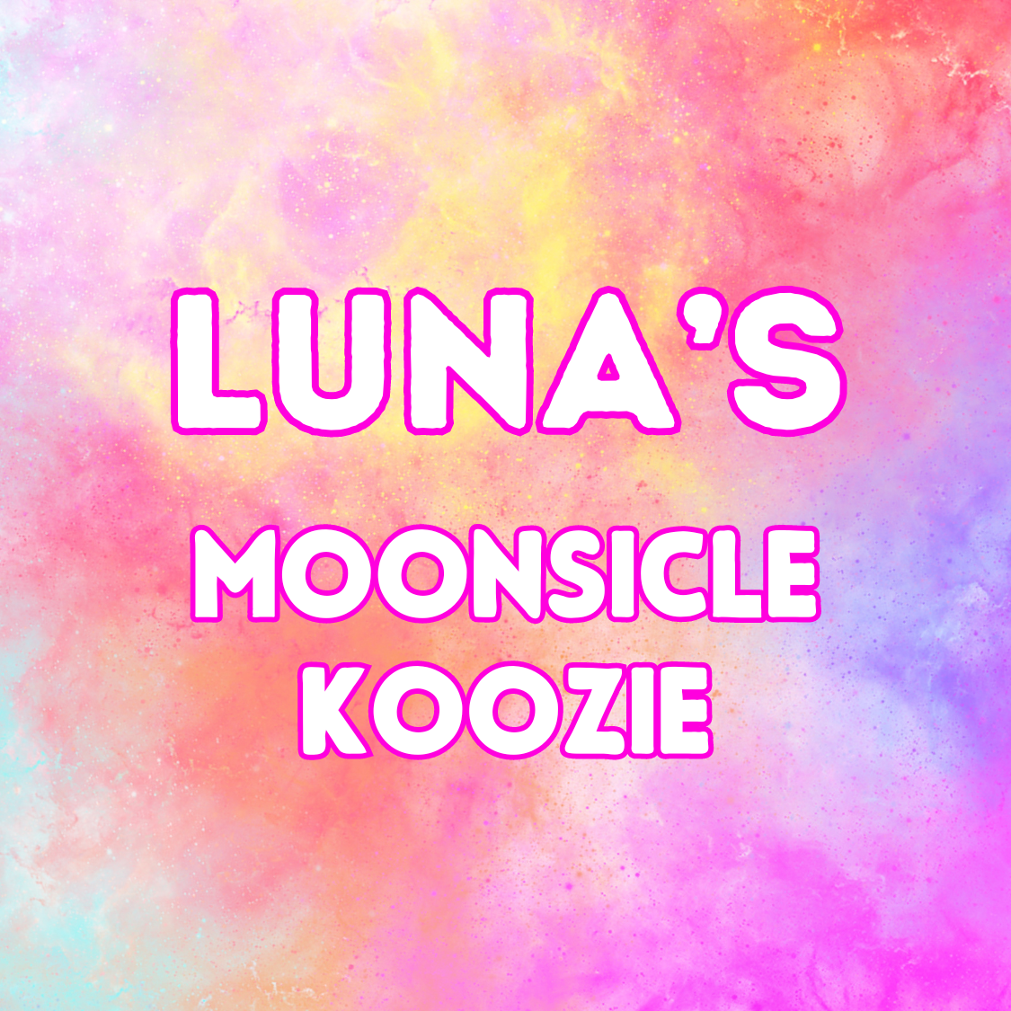 Luna's Moonsicle Koozie