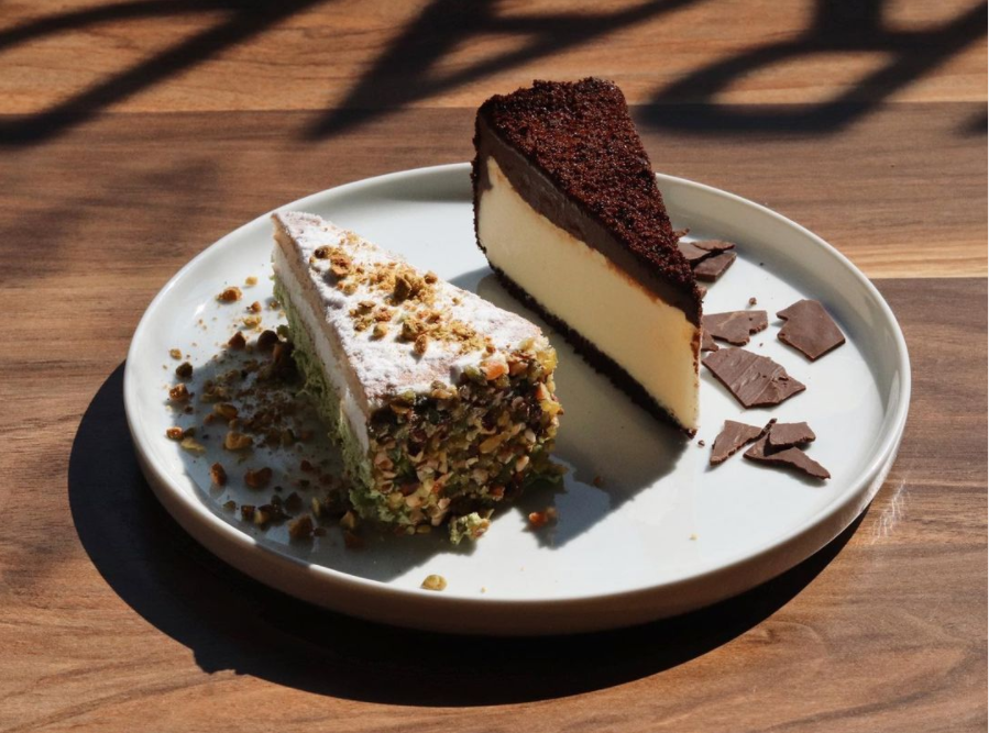 Pistachio Ricotta Cheesecake | Chocolate Ganache Cheesecake