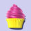 Thumbnail: 5-Inch Cupcake Resin Molds: 2-Part Silicone Molds for Creative Wall Art Designs