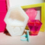 Giant Ring Pop Silicone Mold for Resin Art from Front View
