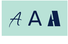 illustration of differently styled fonts