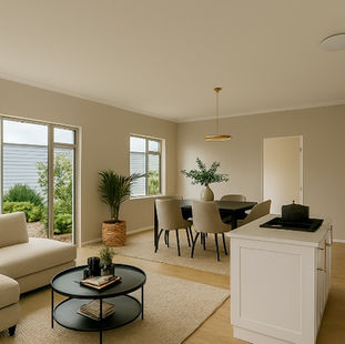 Experience the Beauty of Open Plan Living at Horizon Views with Inviting Aesthetic Designs