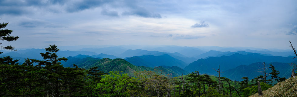 Omine-Okugake pilgrimage mountain hike japan yoshino Fujifilm GFX Photography Landscape Panorama Fine Art Prints