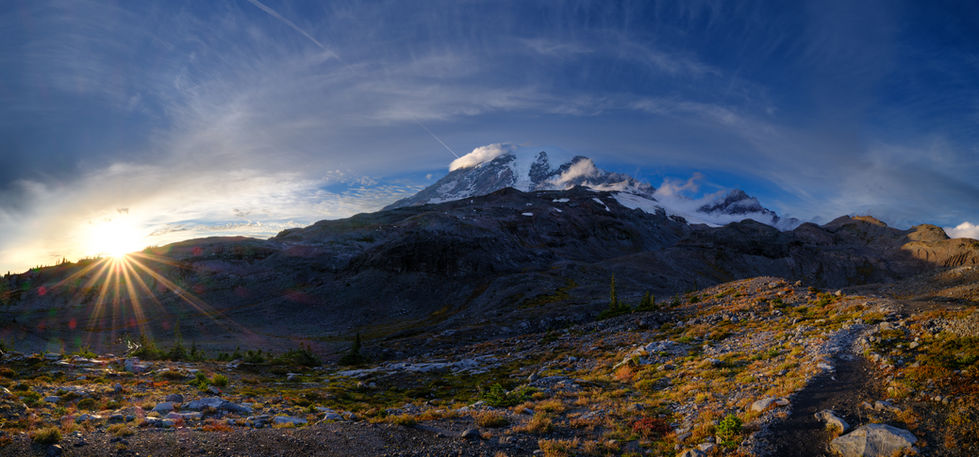 Mount Rainier National Park Washington Mountain Alpine GFX Fujifilm Giclee Panorama Fine Art Prints Landscape