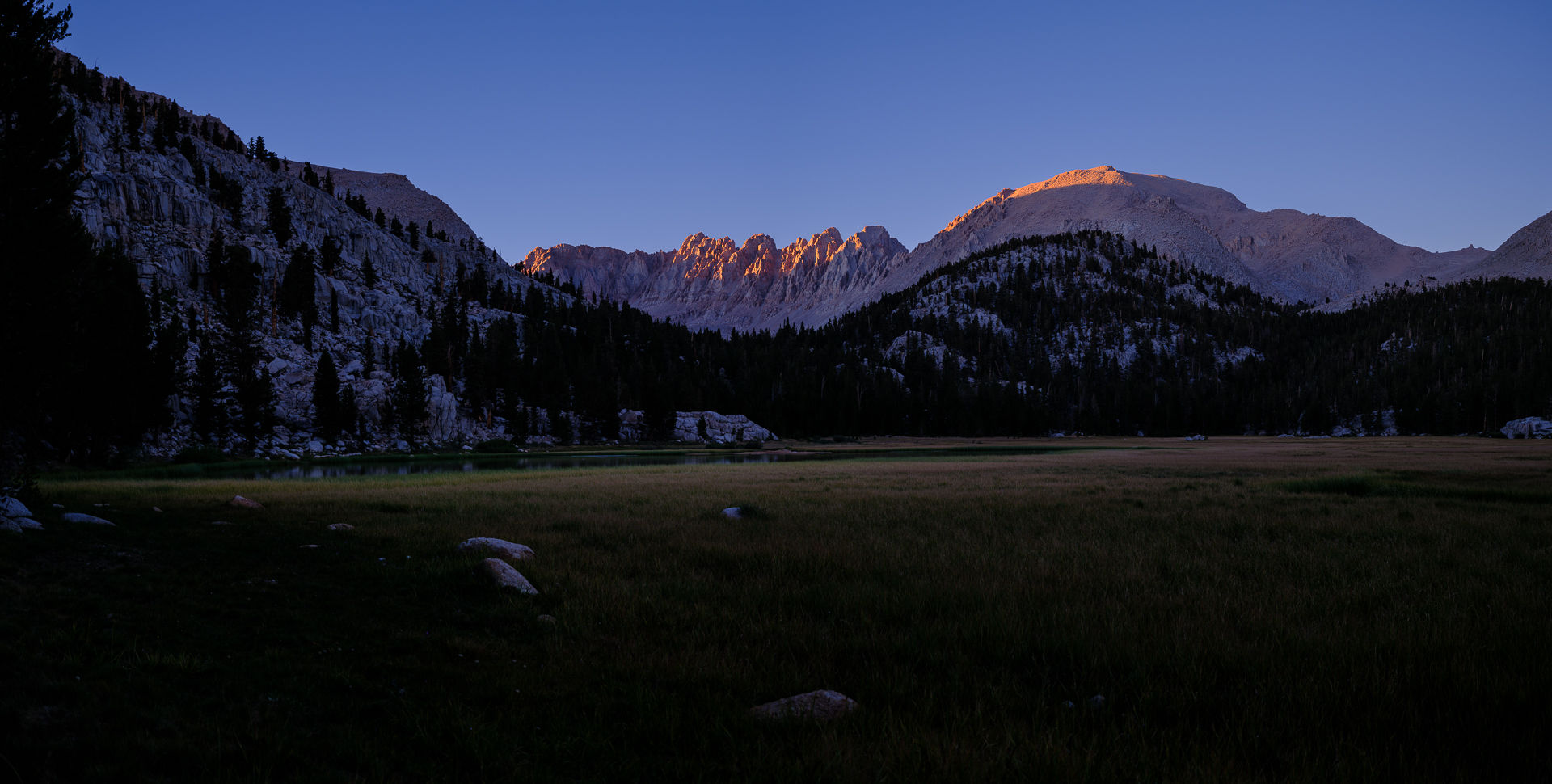 Sunset at Rock Creek Meadow