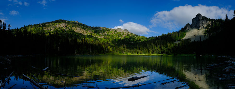Lake Mount Rainier National Park Washington Mountain Alpine GFX Fujifilm Giclee Panorama Fine Art Prints Landscape