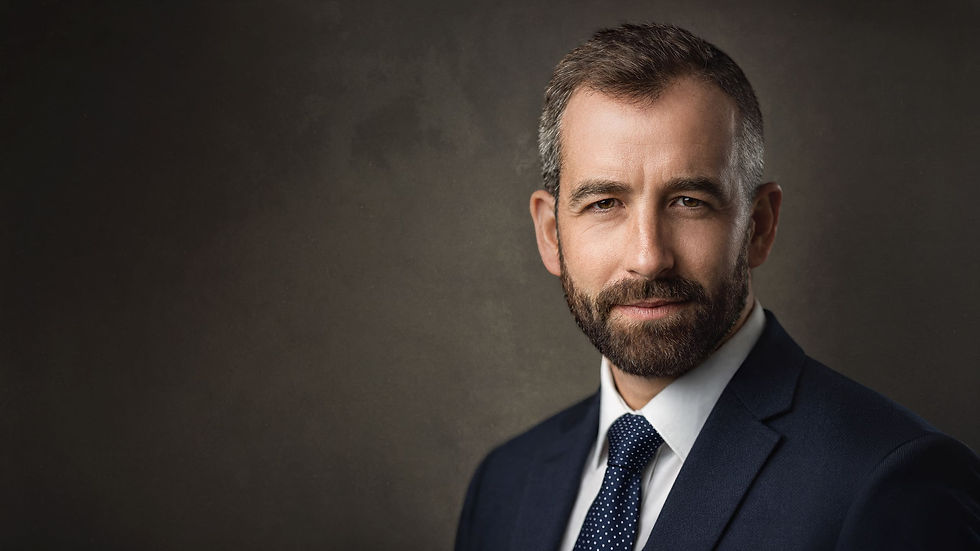 portrait entrepreneur homme en studio à Lyon