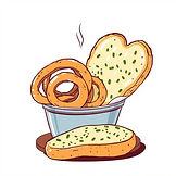 Onion Rings and Garlic Bread.jpg