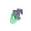 Thumbnail: Blue Hawaiian_Holographic Sticker