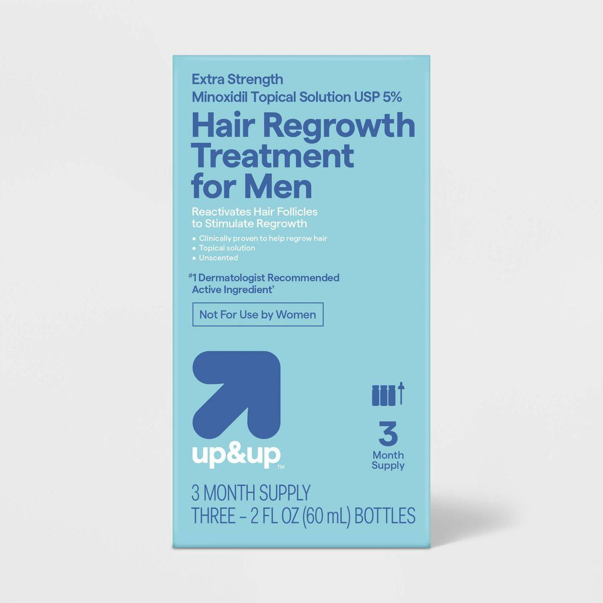 up & up Hair Regrowth Treatment for Men 3 month supply with Minoxidil