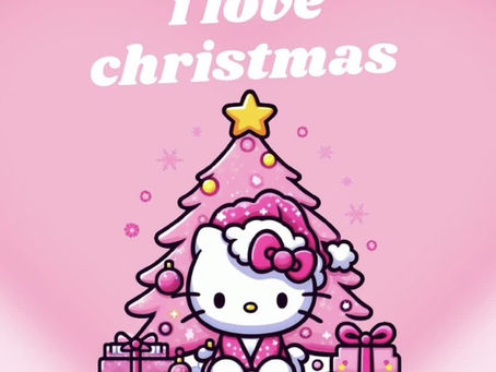 Hello Kitty I love Christmas