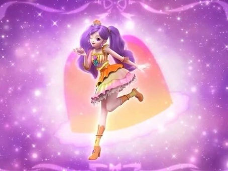 Purple Gelatin princess