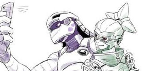 Ninjara and Kid Cobra selfie