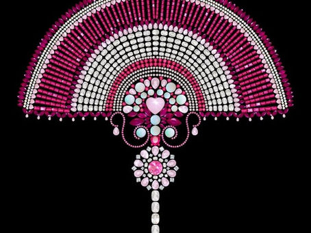 Pink fan Dazzly