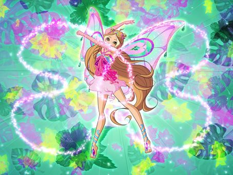Flowery fairy dust screenshot (fan art)
