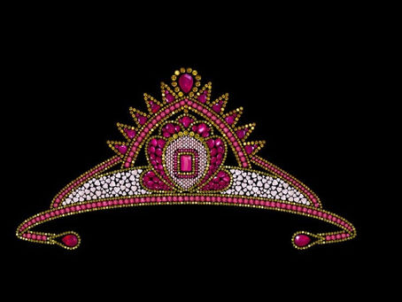 Pink tiara Dazzly 2