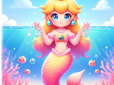 Pink coral reef merPeach