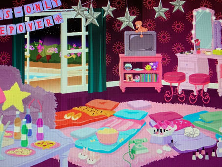 Girls only sleepover