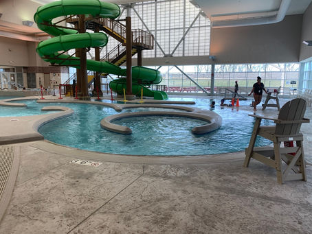 Lazy river at Kroc Center