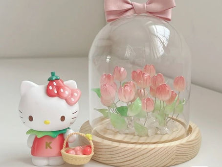 Hello Kitty’s tulip dome