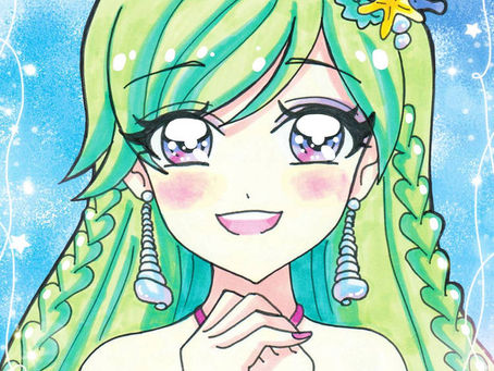 Mermaid Melody OC: Esmeralda