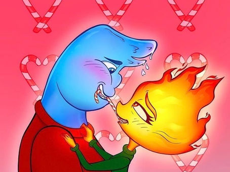 Candy cane sweethearts