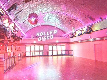 Pink aesthetics: Roller Rink