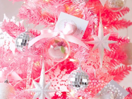 Pink Disco Christmas tree