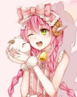 Cute ram girl
