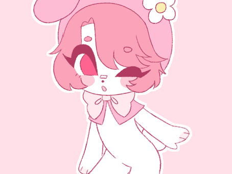 My Melody with hair