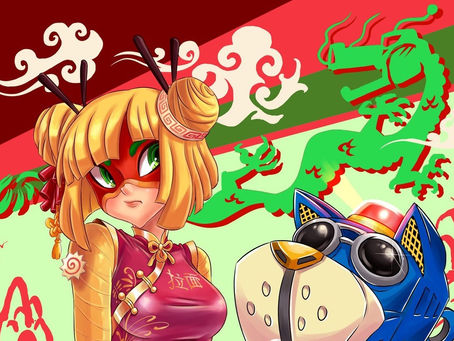 Min Min and Barq's Chinese Party