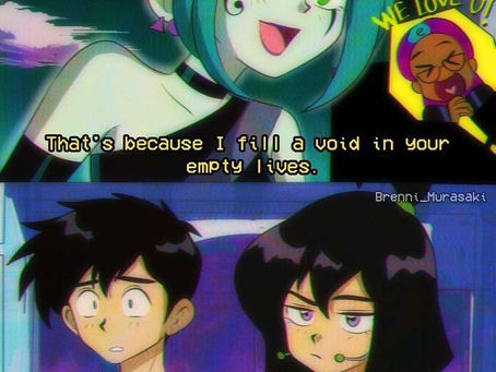 Admitting she would fill a void with empty lives