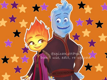 Wade x Ember (Frozen 2 AU)