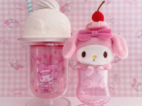 My Melody cream soda plushes