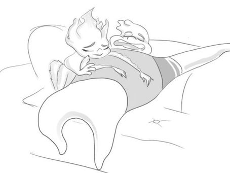 Resting before a big night