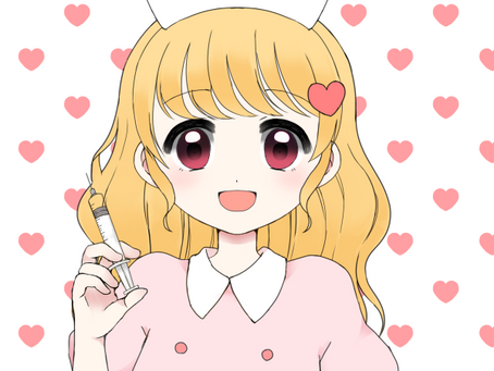 Pink nurse (Picrew)