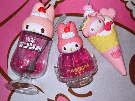 My Melody sweets figurines