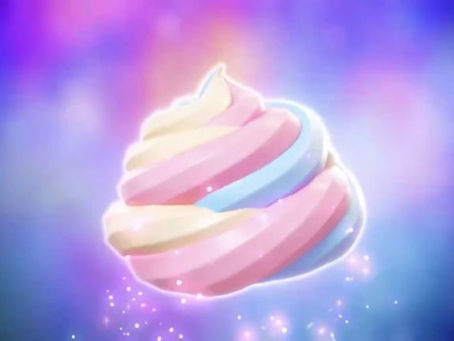 Dollop of cream: Cotton Candy